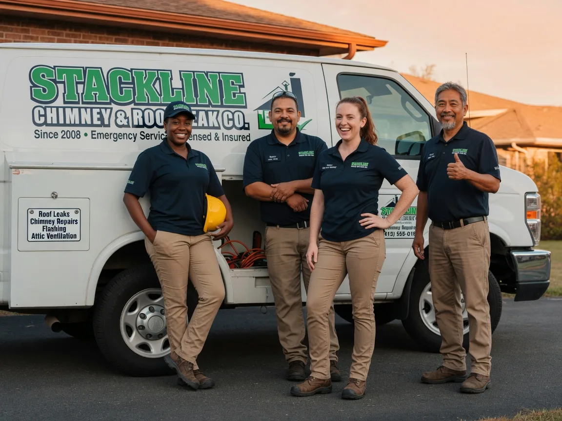 Chimney flashing repair company in Lyons, KS